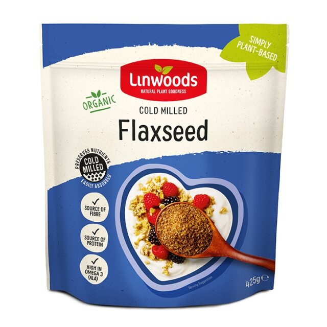 Linwoods Milled Organic Flaxseed 425g - 1