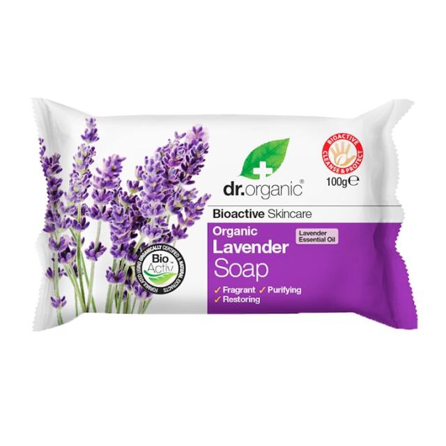 Dr Organic Lavender Soap - 1