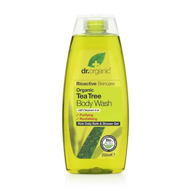 Dr Organic Tea Tree Body Wash 250ml - 1