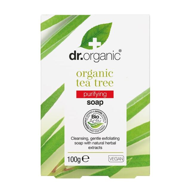 Dr Organic Tea Tree Soap - 1