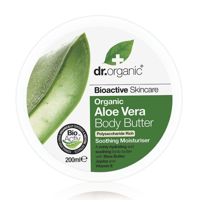 Dr Organic Aloe Vera Body Butter 200ml - 1