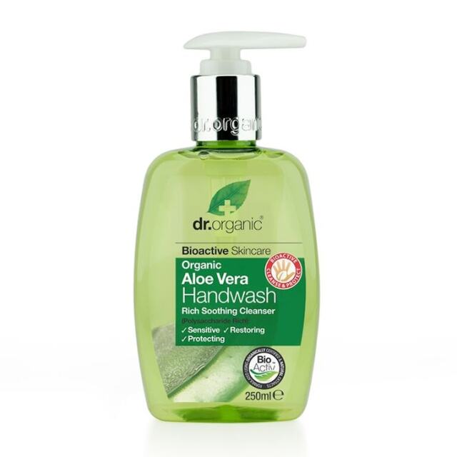 Dr Organic Aloe Vera Hand Wash 250ml - 1