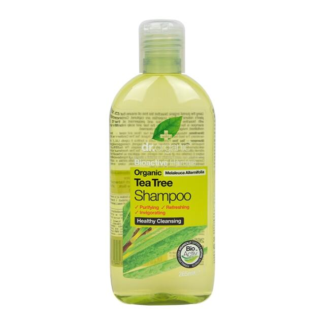 Dr Organic Tea Tree Shampoo 265ml - 1