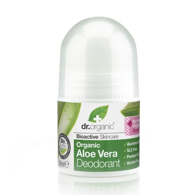 Dr Organic Aloe Vera Deodorant 50ml - 1