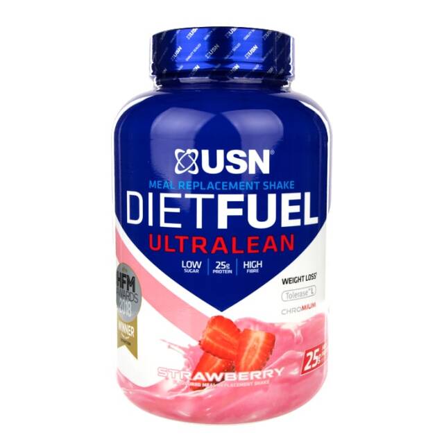 USN Diet Fuel Meal Replacement Shake Strawberry 1kg - 1