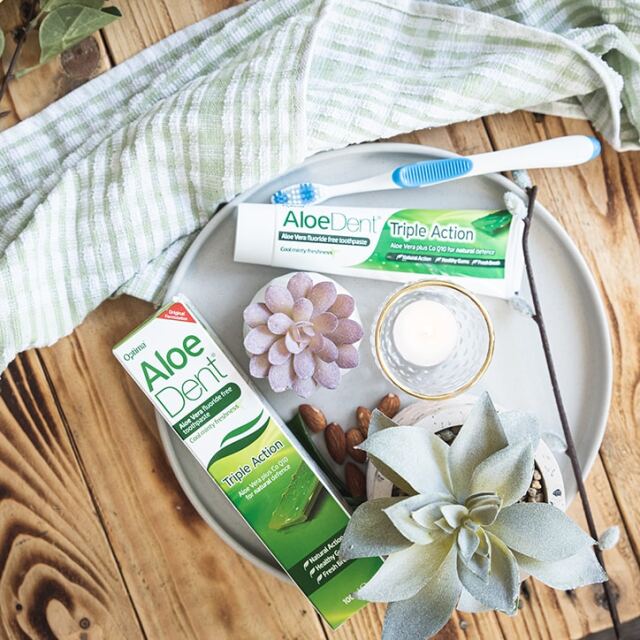 Aloe Dent Triple Action Aloe Vera Toothpaste with Co Q10 100ml - 5