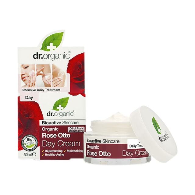 Dr Organic Rose Otto Day Cream 50ml - 1