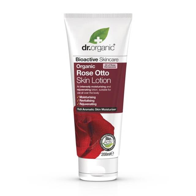 Dr Organic Rose Otto Skin Lotion 200ml - 1
