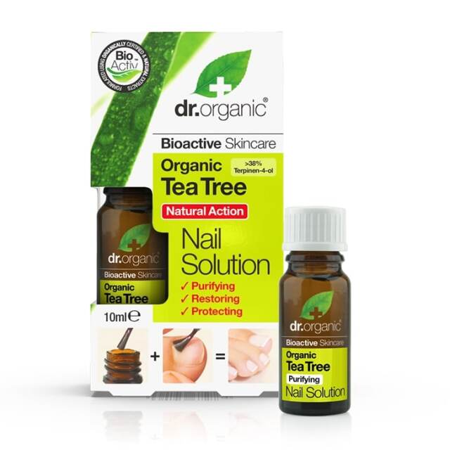 Dr Organic Tea Tree Nail Solution 10ml - 1
