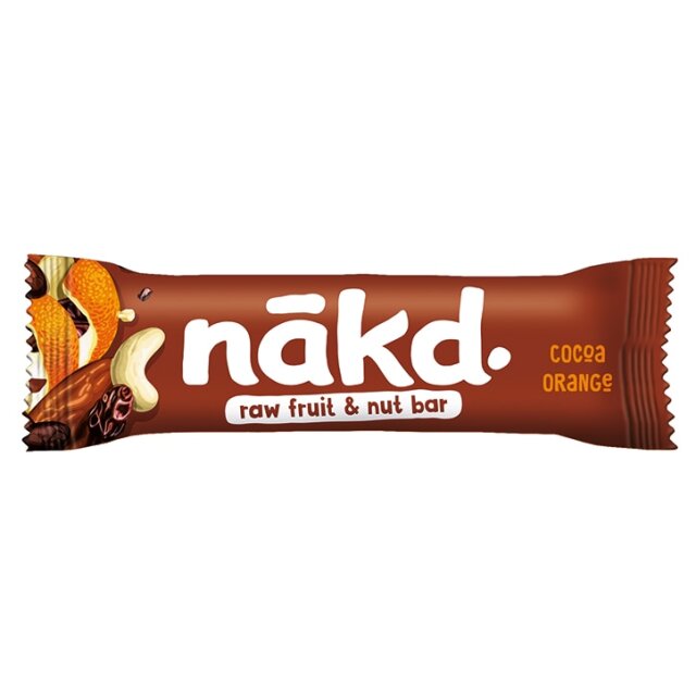 Nakd Cocoa Orange Fruit & Nut Bar 35g - 1