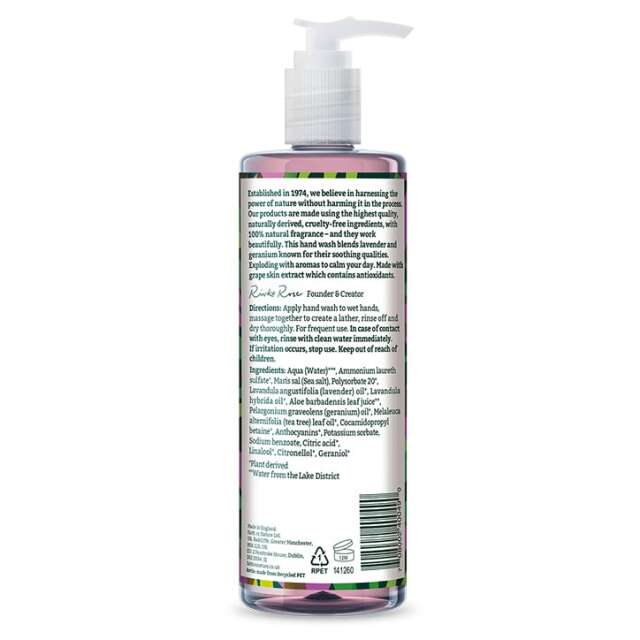 Faith in Nature Lavender & Geranium Hand Wash 400ml - 2