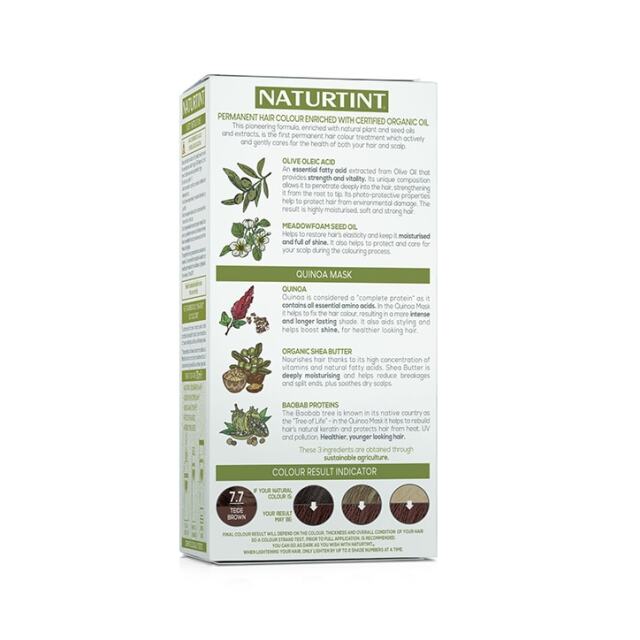 Naturtint Permanent Hair Colour 7.7 (Teide Brown) - 5