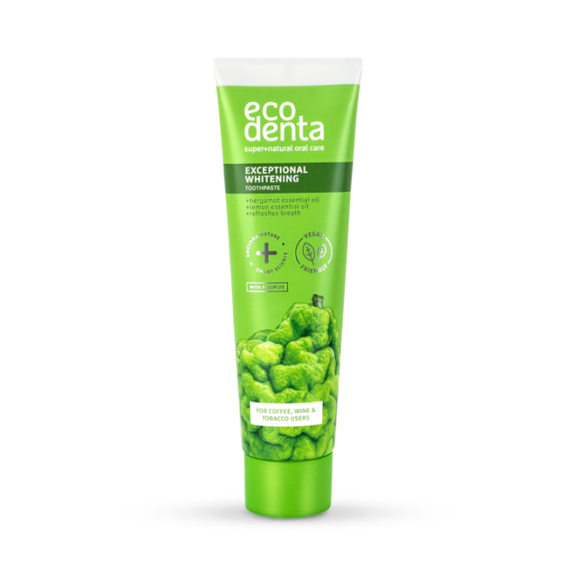 Ecodenta Whitening Toothpaste with Bergamot & Lemon 100ml - 1