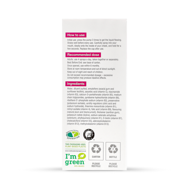 BetterYou MultiVit Oral Spray 25ml - 3
