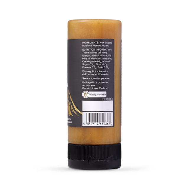 Holland & Barrett Manuka Honey MGO 70+ Squeezy 350g - 2