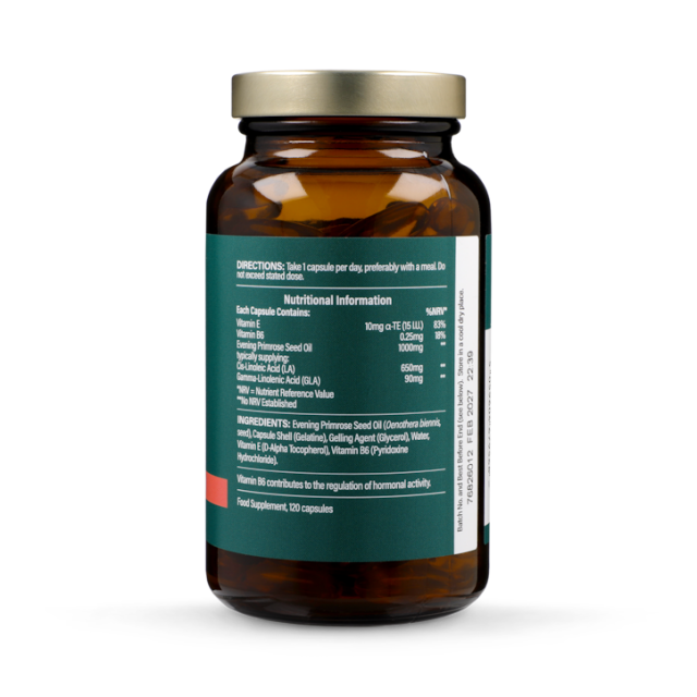 Holland & Barrett Cold Pressed Evening Primrose Oil 1000mg 120 Capsules - 3