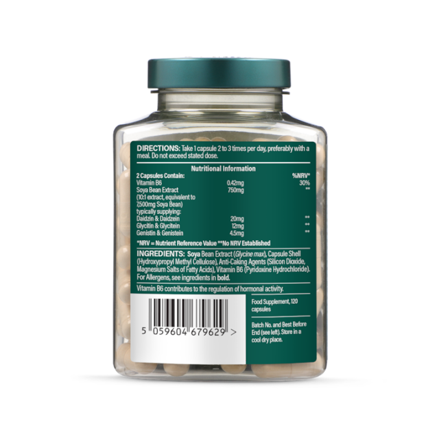 Holland & Barrett Soya Isoflavones 750mg 120 Capsules - 3