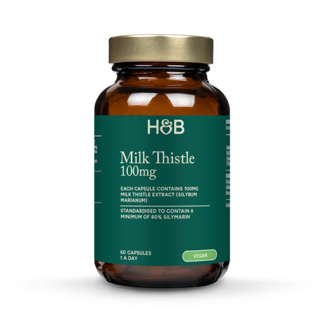 Holland & Barrett Milk Thistle 100mg 60 Capsules - 2
