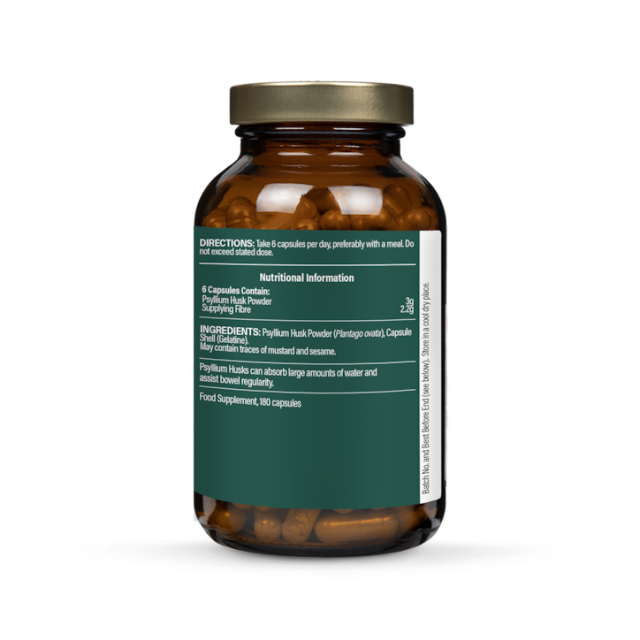 Holland & Barrett Psyllium Husk 180 Capsules - 3