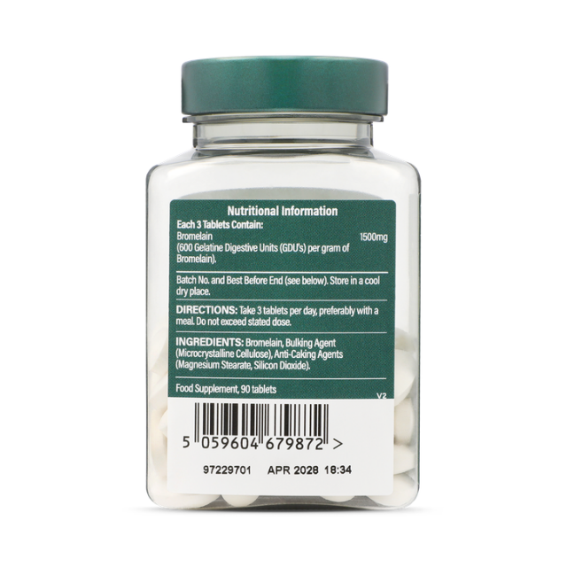 Holland & Barrett Bromelain 90 Tablets - 2