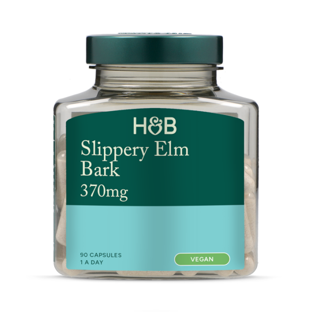 Holland & Barrett Slippery Elm Bark 370mg 90 Capsules - 2