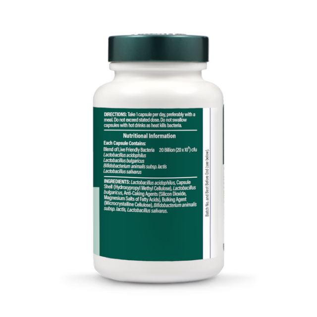 Holland & Barrett Live Friendly Bacteria 20 Billion 60 Capsules - 3