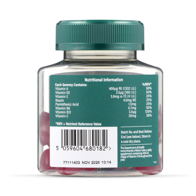 Holland & Barrett Kids Multivitamin Strawberry 30 Gummies - 2