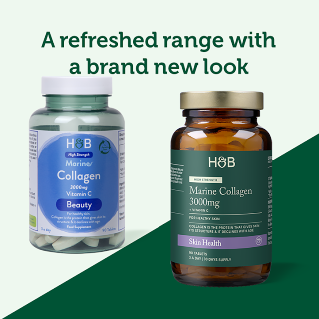 Holland & Barrett Marine Collagen with Vitamin C 90 Tablets - 4