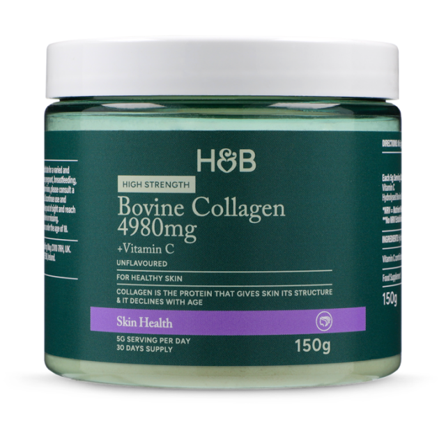 Holland & Barrett Bovine Collagen Unflavoured Powder 150g - 1