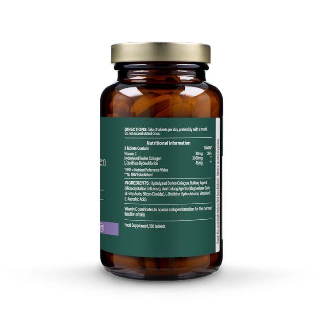 Holland & Barrett Bovine Collagen 3000mg 180 Tablets - 4