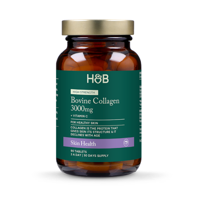 Holland & Barrett Bovine Collagen 3000mg 90 Tablets - 2