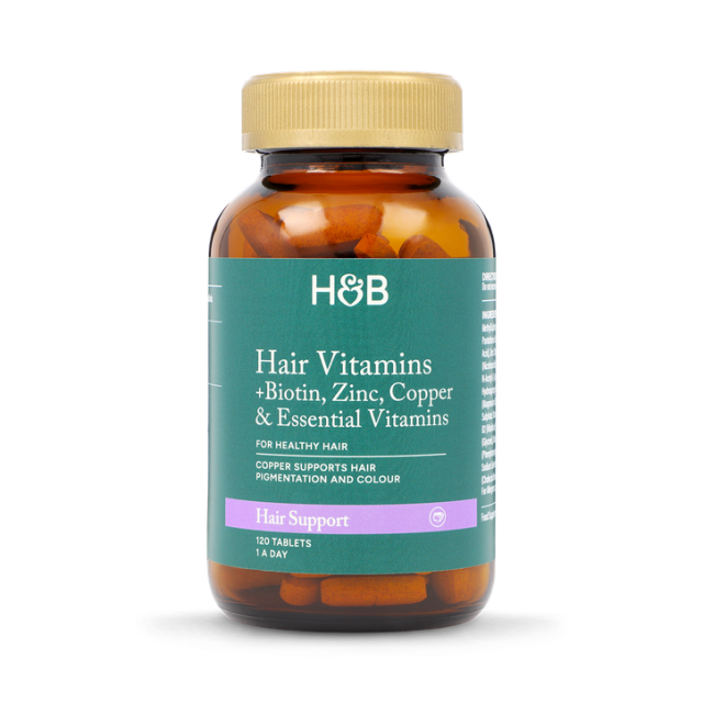 Holland & Barrett Hair Vitamins 120 Tablets - 1