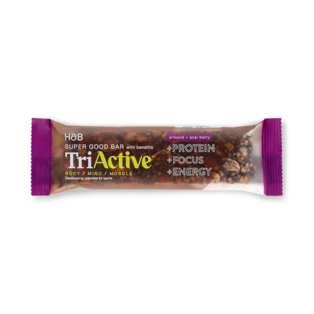 TriActive Super Good Bar Almond & Acai Berry 50g - 1