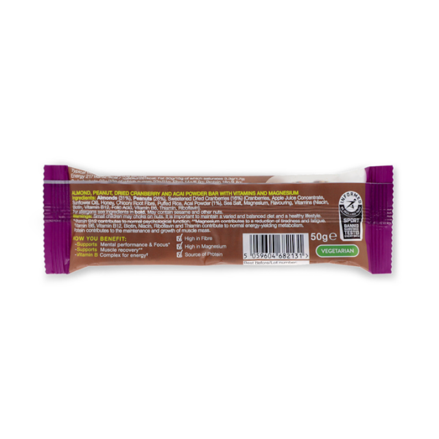 TriActive Super Good Bar Almond & Acai Berry 50g - 6
