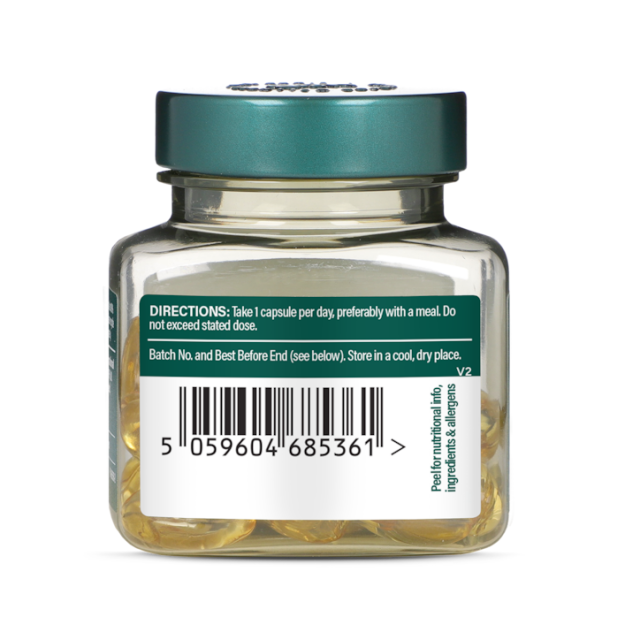 Holland & Barrett Pure Cod Liver Oil 500mg 30 Capsules - 2