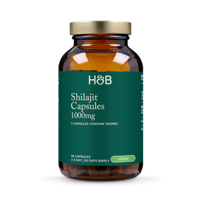 Holland & Barrett Shilajit 1000mg 90 Capsules - 1