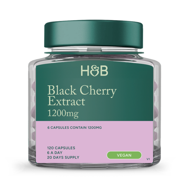 Holland & Barrett Black Cherry Extract 120 Capsules - 1