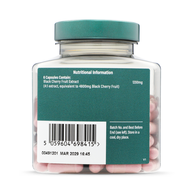 Holland & Barrett Black Cherry Extract 120 Capsules - 2