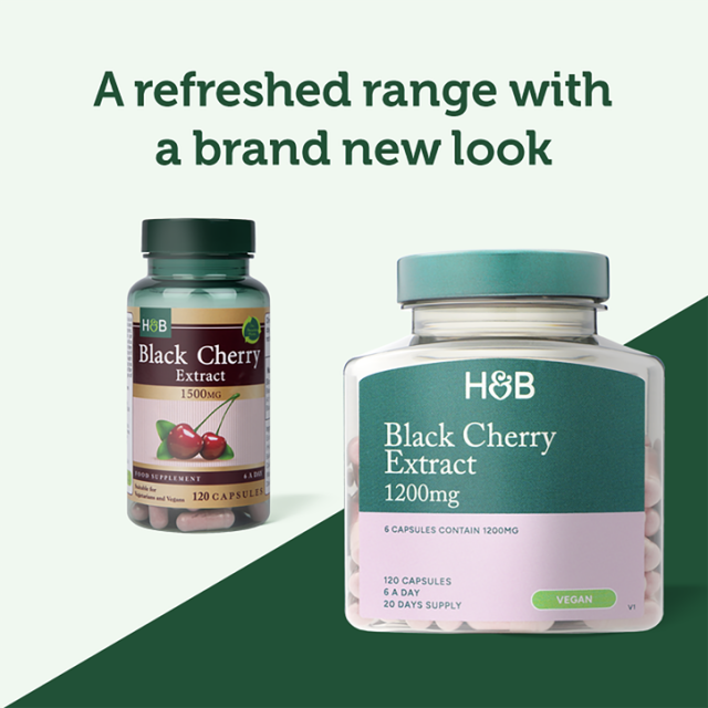 Holland & Barrett Black Cherry Extract 120 Capsules - 3