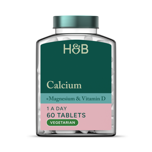 Holland & Barrett Calcium + Magnesium & Vitamin D 60 Tablets - 1
