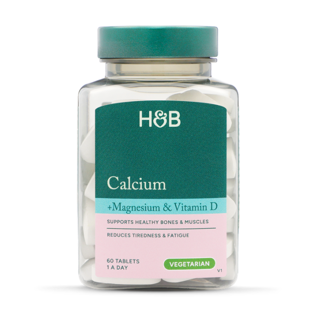 Holland & Barrett Calcium + Magnesium & Vitamin D 60 Tablets - 2