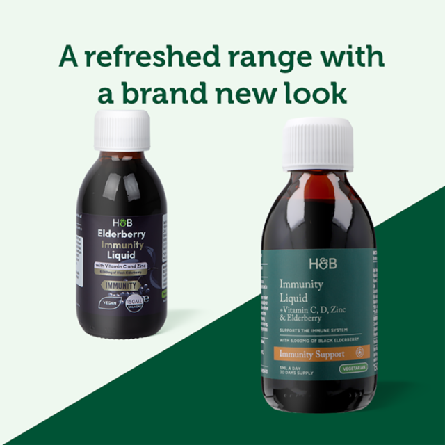 Holland & Barrett Elderberry Immunity Liquid with Vitamin C & Zinc 150ml - 4