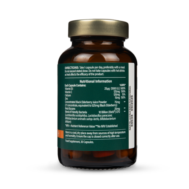 Holland & Barrett Gut Powered Immunity 30 Capsules - 2