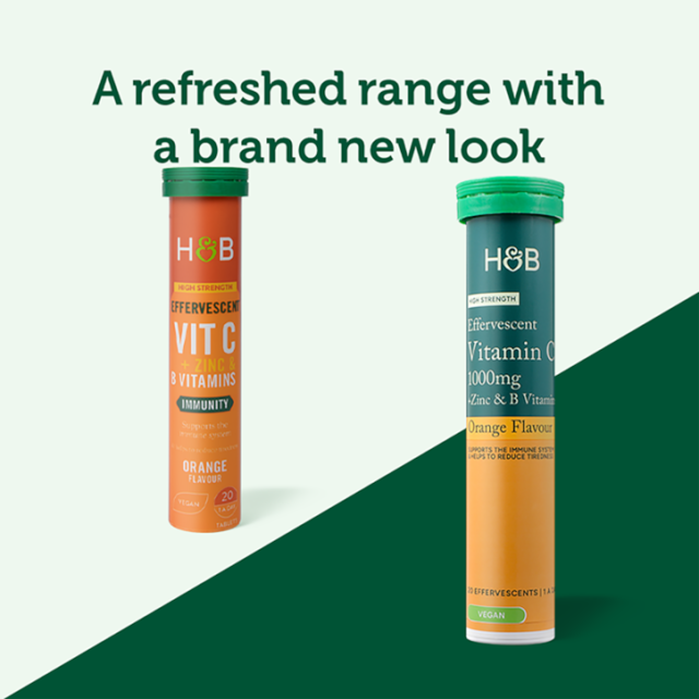 Holland & Barrett Vitamin C, Vitamin B & Zinc 20 Effervescent Tablets - 3