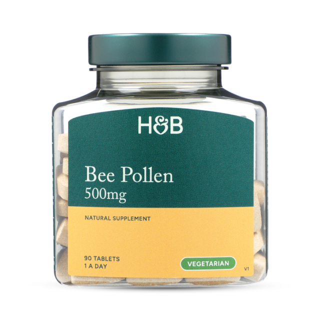 Holland & Barrett Bee Pollen 500mg 90 Tablets - 1