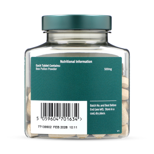 Holland & Barrett Bee Pollen 500mg 90 Tablets - 3