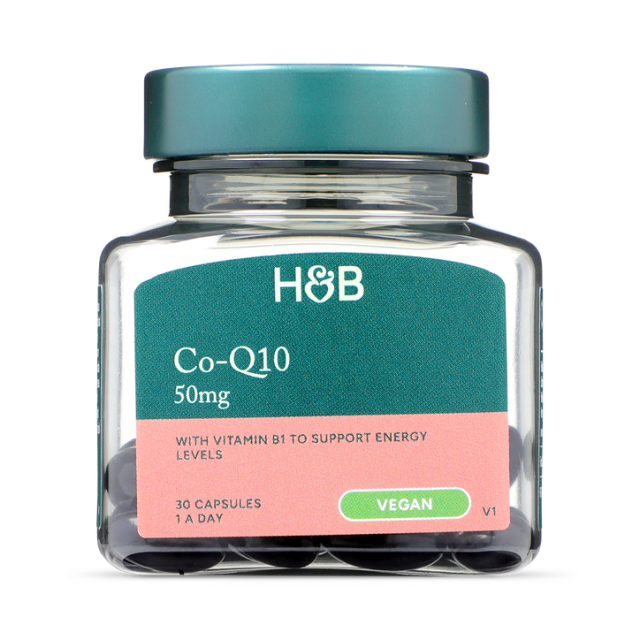 Holland & Barrett Co-Q10 50mg 30 Capsules - 1