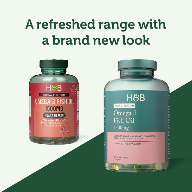 Holland & Barrett Omega 3 Fish Oil 1500mg 120 Capsules - 3