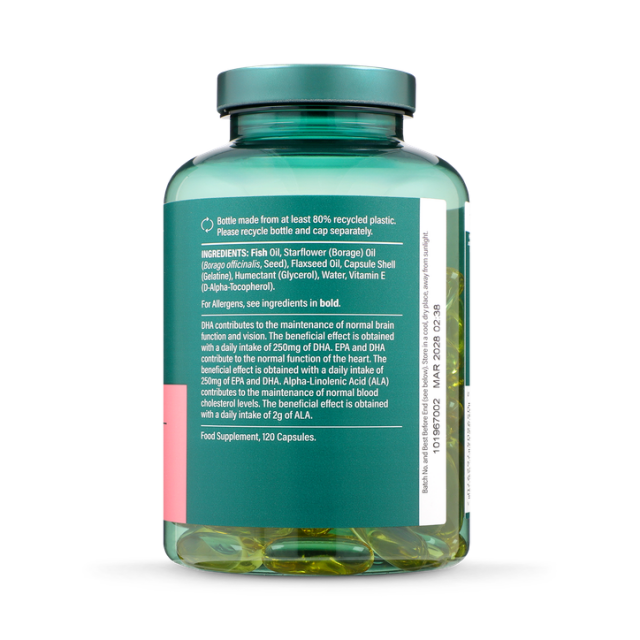 Holland & Barrett Triple Omega 3-6-9 120 Capsules - 2