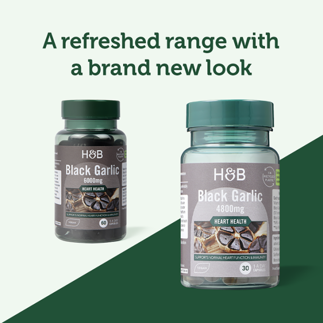 Holland & Barrett Black Garlic 4800mg 30 Capsules - 3